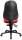 Topstar Bürostuhl Point 60, 8160G21 Stoff rot, Gestell schwarz