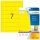HERMA Ordneretiketten 5091 gelb, 20 Blatt
