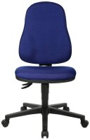 Topstar Bürostuhl Point 60, 8160G26 Stoff blau,...