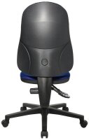 Topstar Bürostuhl Point 60, 8160G26 Stoff blau, Gestell schwarz