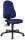 Topstar Bürostuhl Point 60, 8160G26 Stoff blau, Gestell schwarz