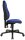 Topstar Bürostuhl Point 60, 8160G26 Stoff blau, Gestell schwarz