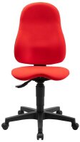 Topstar Bürostuhl Ortho Point, PO90G21 Stoff rot,...