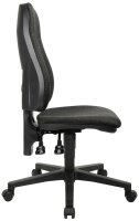 Topstar Bürostuhl Point 60, 8160G22 Stoff anthrazit, Gestell schwarz
