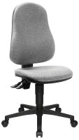 Topstar Bürostuhl Point 60, 8160G23 Stoff grau,...