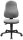 Topstar Bürostuhl Point 60, 8160G23 Stoff grau, Gestell schwarz