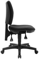 Topstar Bürostuhl Pro 30, PU300G22 Stoff anthrazit, Gestell schwarz