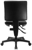 Topstar Bürostuhl Pro 30, PU300G22 Stoff anthrazit, Gestell schwarz