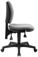 Topstar Bürostuhl Pro 30, PU300G23 Stoff grau, Gestell schwarz