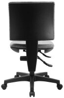 Topstar Bürostuhl Pro 30, PU300G23 Stoff grau, Gestell schwarz