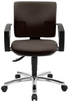 Topstar Bürostuhl Pro 30 chrom, PU39AG08 Stoff...