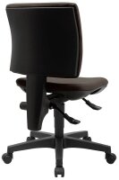 Topstar Bürostuhl Pro 30, PU300G08 Stoff braun, Gestell schwarz