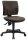 Topstar Bürostuhl Pro 30, PU300G08 Stoff braun, Gestell schwarz