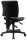 Topstar Bürostuhl Pro 30, PU300G08 Stoff braun, Gestell schwarz
