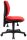 Topstar Bürostuhl Pro 30, PU300G21 Stoff rot, Gestell schwarz