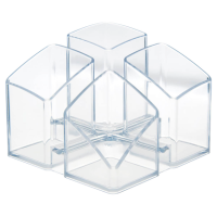 HAN Stiftehalter SCALA transparent Polystyrol 4...