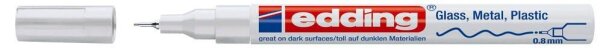 edding 780 Lackmarker weiß 0,8 mm, 1 St.