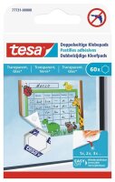 tesa doppelseitige Klebepads, 1,1 x 1,1 cm, 60 St.