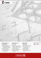 BRUNNEN Transparentpapier 90 g/qm, 50 Blatt