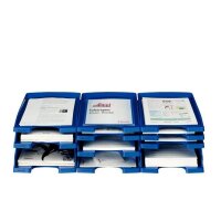 LEITZ Briefablage Plus blau DIN A4, 1 St.