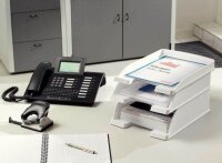 LEITZ Briefablage Plus grau DIN A4, 1 St.