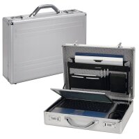 ALUMAXX Aktenkoffer KRONOS Aluminium silber 46,0 x 12,0 x...