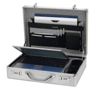 ALUMAXX Aktenkoffer KRONOS Aluminium silber 46,0 x 12,0 x...