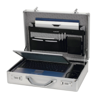 ALUMAXX Aktenkoffer KRONOS Aluminium silber 46,0 x 12,0 x...