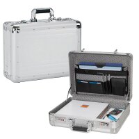 ALUMAXX Aktenkoffer TAURUS Aluminium silber 46,0 x 16,0 x...