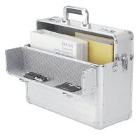 ALUMAXX Pilotenkoffer BETHA Aluminium silber 47,0 x 20,0 x 38,0 cm