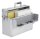 ALUMAXX Pilotenkoffer BETHA Aluminium silber 47,0 x 20,0 x 38,0 cm