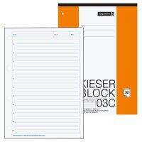 BRUNNEN Arbeitsblock Kieserblock gelocht DIN A4 liniert...