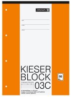 BRUNNEN Arbeitsblock Kieserblock gelocht DIN A4 liniert...