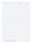 BRUNNEN Arbeitsblock Kieserblock gelocht DIN A4 liniert Lineatur 03C, 1 Block