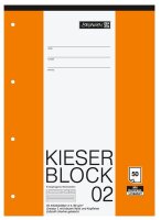 BRUNNEN Arbeitsblock Kieserblock gelocht DIN A4 liniert...