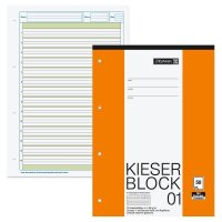 BRUNNEN Arbeitsblock Kieserblock gelocht DIN A4 liniert...