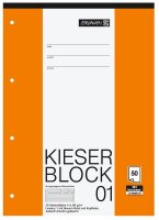 BRUNNEN Arbeitsblock Kieserblock gelocht DIN A4 liniert...