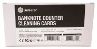 Safescan Reinigungskarten für Banknotenzählmaschinen 1-lagig weiß, 15 St.