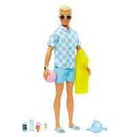 Barbie Beachday Ken Puppe