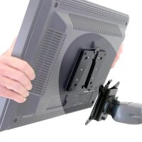 ergotron Monitor-Halterung Schnellverschluss LCD...