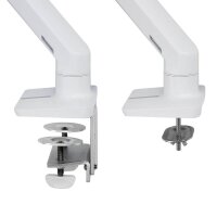 ergotron Monitor-Halterung HX mit HD-Gelenk 45-647-216 weiß für 1 Monitor, Tischklemme, Tischbohrung