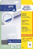 AVERY Zweckform Etiketten 6175 weiß 105,0 x 48,0...