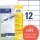 AVERY Zweckform Etiketten 6175 weiß 105,0 x 48,0 mm, 30 Blatt