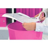 LEITZ Papierschere WOW Titan pink-metallic 20,5 cm