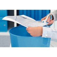 LEITZ Papierschere WOW Titan blau-metallic 20,5 cm