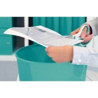 LEITZ Papierschere WOW Titan eisblau-metallic 20,5 cm