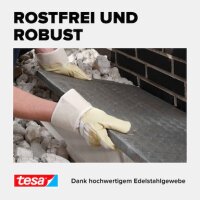 tesa Lichtschachtgitter Insect Stop für Lichtschutzgitter Edelstahl 0,6 x 1,35 m