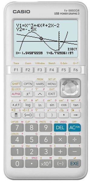 CASIO FX-9860GIII Grafikrechner weiß