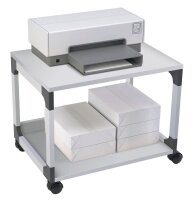 DURABLE Multi Trolley 48 Bürowagen grau 2 Ebenen 60,0 x 43,2 x 47,7 cm