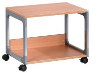DURABLE Multi Trolley 48 Bürowagen buche 2 Ebenen...